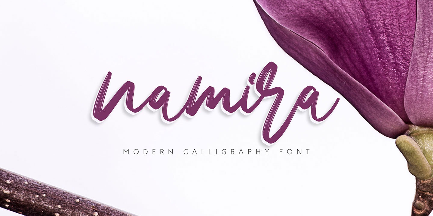 Namira Font preview